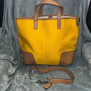 Coach Hadley Twill Duffel Tote
